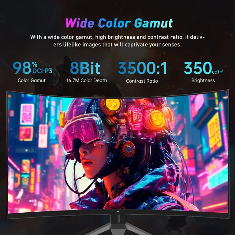 KTC H32S17F, a 240 Hz-es ívelt gamer monitor kuponozható 5