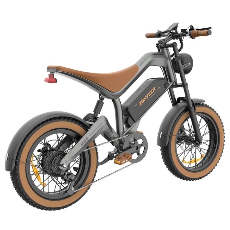 A ZONVEER M20 e-bike miatt leszel szerelmes a gurulásba 5