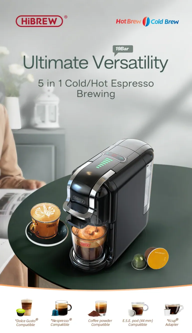 HiBREW H2B kávéfőző: egy gép, ötféle kávéformátum 6