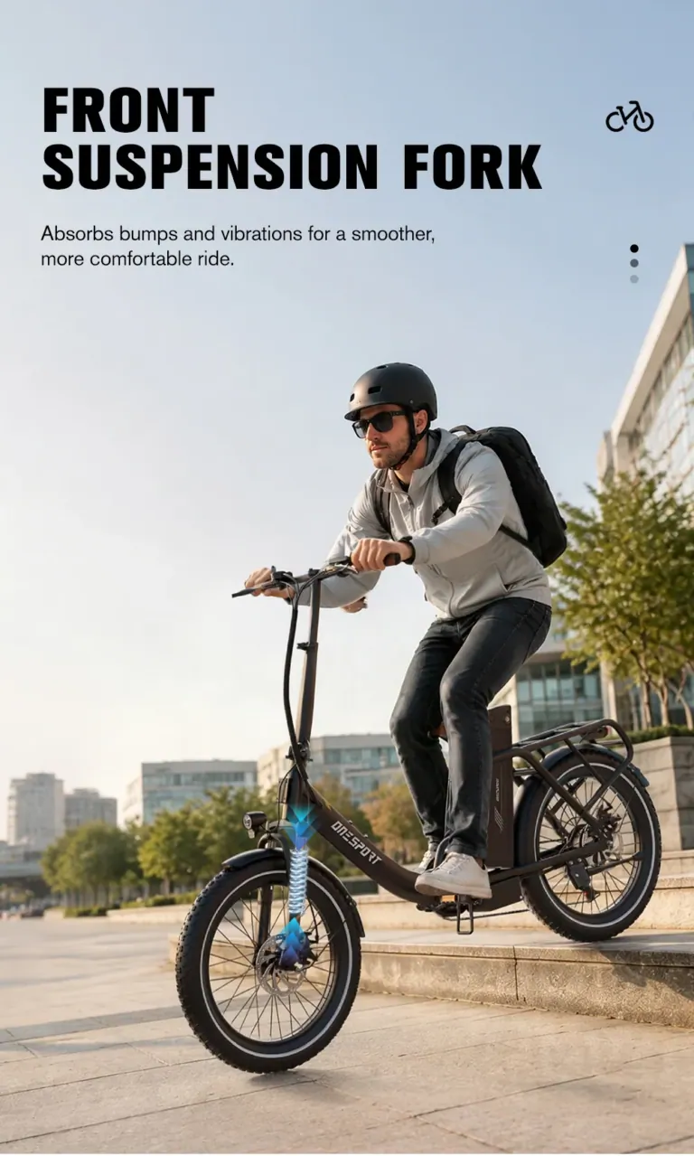 ONESPORT OT16 Pro: összecsukható e-bike 90 km hatótávval 2