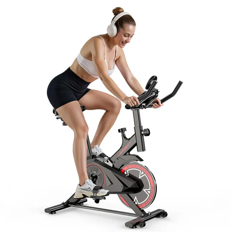Csendes otthoni kardió Formill QK101 spinning kerékpárral 2