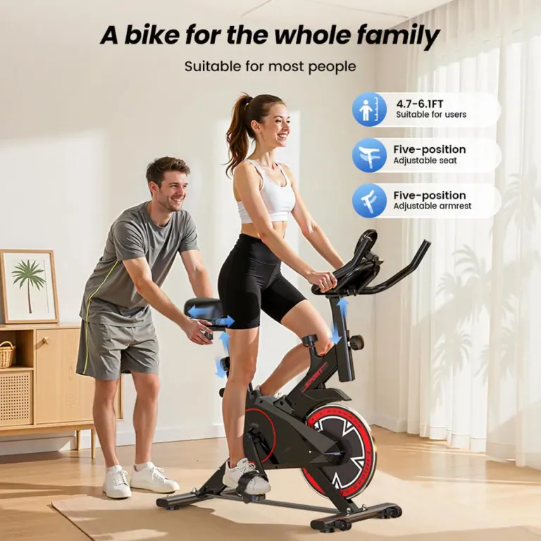 Csendes otthoni kardió Formill QK101 spinning kerékpárral 7
