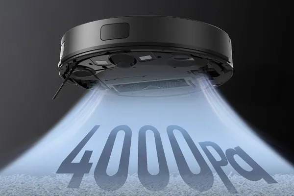 Az Ultenic D10 robotporszívó 4000 Pa szívóerővel támad 1