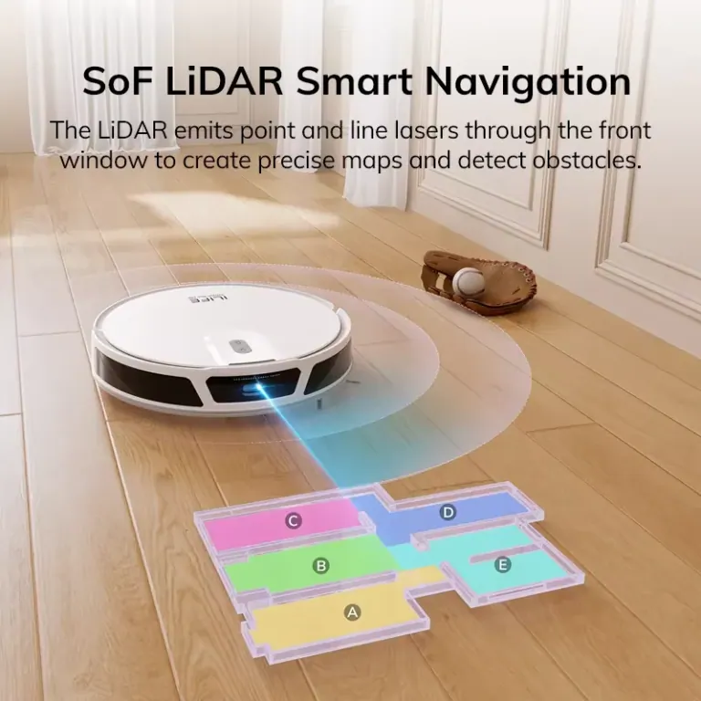 ILIFE V20 LiDAR-navigációval kihagyhatatlan áron 4