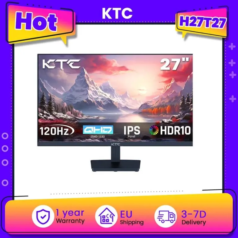 KTC H27T27: itthon nincs ennyiért 27 colos 1440p-s monitor 2