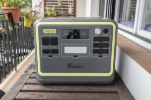 Fossibot F2400 power station teszt