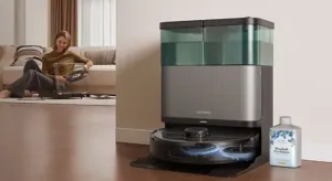 20 kPa-lal takarít az Ultenic MX50 önürítős robotporszívó